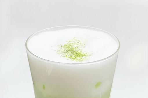 抹茶ラテ 抹茶ラテ,抹茶,ラテの写真素材