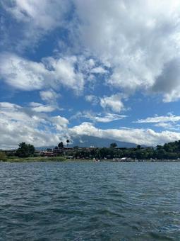 湖と空 湖と空の写真