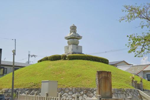 京都 豊国神社にある耳塚 京都 豊国神社にある耳塚 豊国神社,耳塚,鼻塚の写真素材