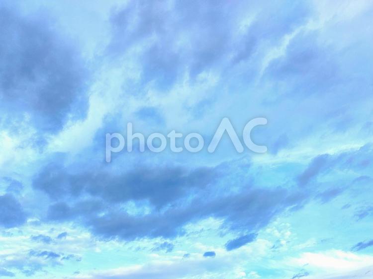 空の風景 空の風景,空,雲の写真素材
