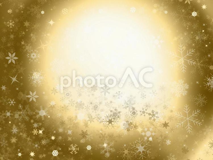 冬の雪の結晶　クリスマスカード 雪,結晶,クリスマスの写真素材