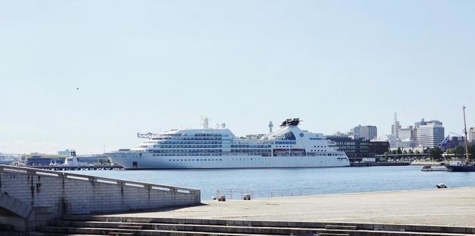 風景 横浜 新港 ハンマーヘッド 風景 横浜 新港 ハンマーヘッドの写真