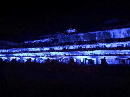 Sado Mine Illumination②, JPG