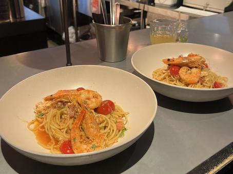 シーフードパスタ パスタ,スパゲッティ,イタリアンの写真素材