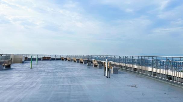 高塔山公園の展望台 高塔山公園,展望台,若松区の写真素材