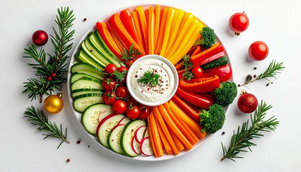 野菜のオードブルの写真