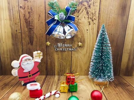 クリスマスのフレーム クリスマスのフレーム サンタクロース,サンタ,サンタさんの写真素材