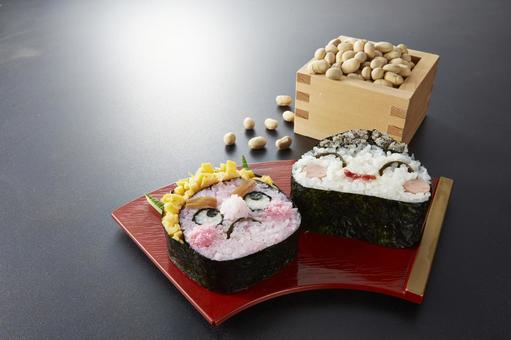 節分イメージ 節分イメージ 節分,豆まき,素材の写真素材
