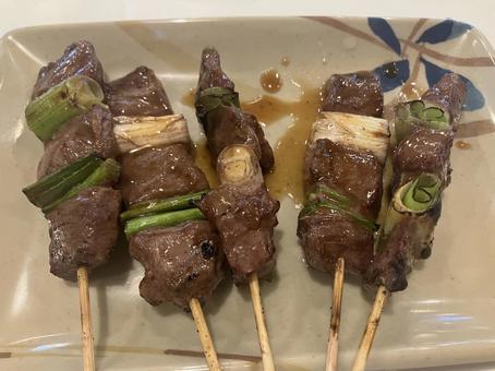 肉の焼き鳥 肉の焼き鳥の写真