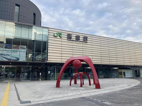 函館駅 函館駅 函館,北海道,jrの写真素材