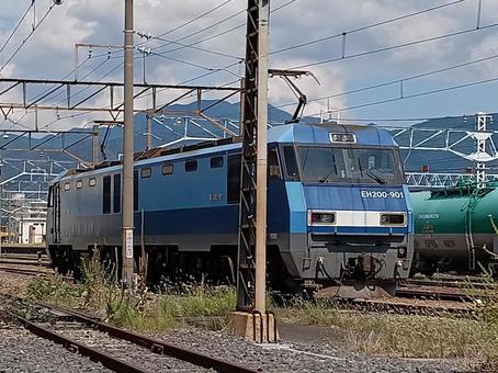 ＥＨ２００ー９０１ jr貨物,jr,貨物列車の写真素材