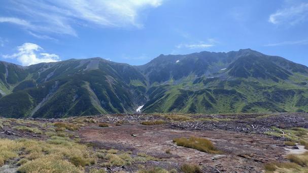 View of Mt. Tateyama from Murododaira 10, JPG View of Mt. Tateyama from Murododaira 10, JPG