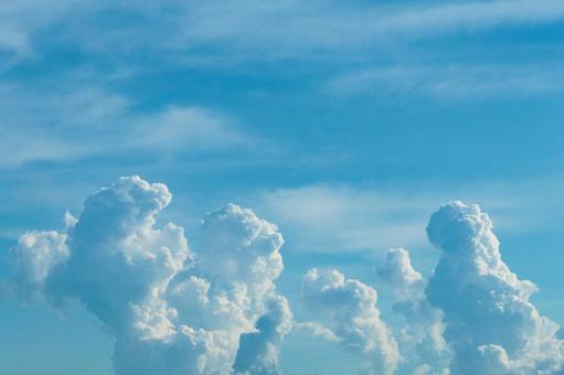 夏の積乱雲 夏の積乱雲の写真