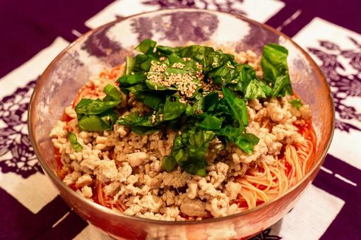 Photo, cold pasta, gazpacho, soup, 