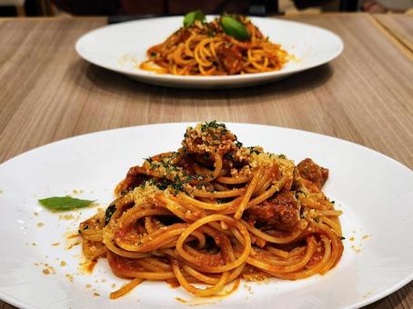 ナポリタン2 ナポリタン2 スパゲティナポリタン,パスタ,主菜の写真素材