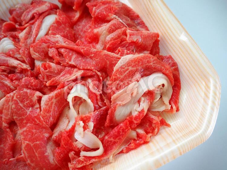 和牛細切れ03 牛肉,和牛,精肉の写真素材