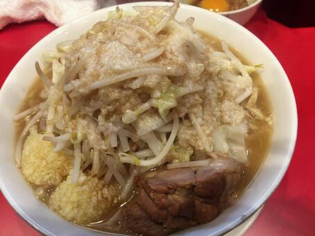 二郎系ラーメン 二郎系ラーメン,二郎系,二郎インスパイア系の写真素材