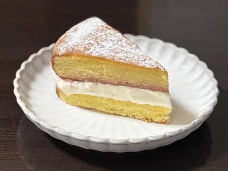 ビクトリアケーキ ビクトリアケーキ ビクトリアケーキ,ヴィクトリアケーキ,焼菓子の写真素材