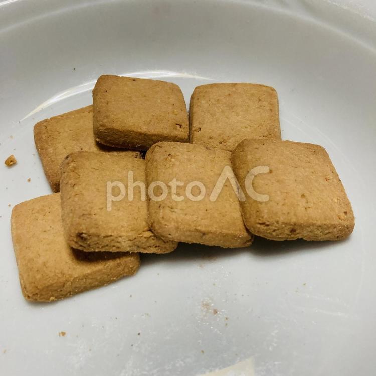 無花果ペーストのクッキー クッキー,焼菓子,お菓子の写真素材