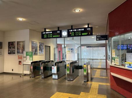 改札口 北海道野幌駅 改札口 北海道野幌駅の写真