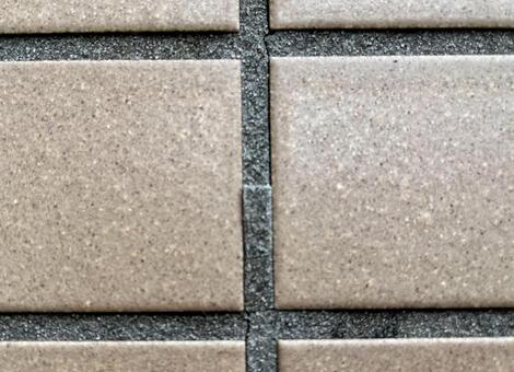 タイル目地の劣化様子 タイル,目地,劣化の写真素材