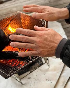 焚き火 焚き火,炎,火の写真素材