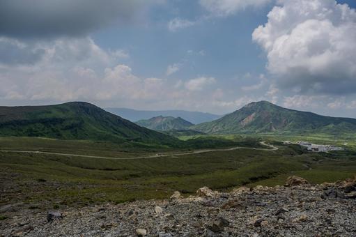 阿蘇山火口周辺 阿蘇山火口周辺の写真