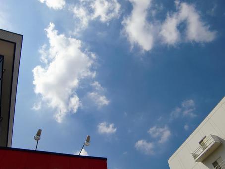 Photo, august, blue sky, sky, 