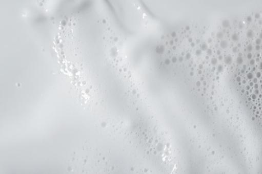 白い泡 白い泡の写真