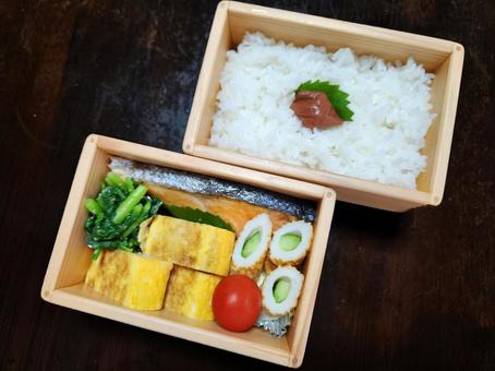 手作りお弁当 手作りお弁当 弁当,お弁当,卵焼きの写真素材