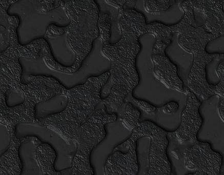 ブラックペイントパターンの写真