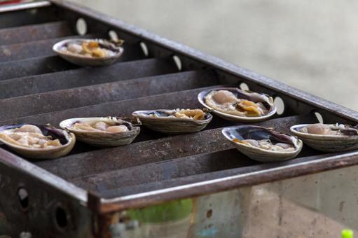 焼き大あさり3（田原市） 大あさり,貝,食材の写真素材