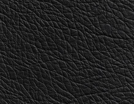 型押しブラックレザー 型押しブラックレザーの写真