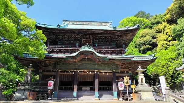 【香川県】金刀比羅宮 【香川県】金刀比羅宮 金刀比羅宮,神社,拝殿の写真素材