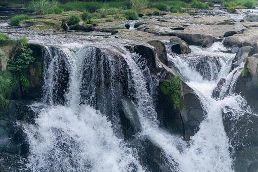 関之尾の滝 関之尾の滝,滝,水の写真素材