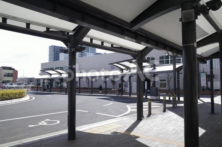 長町駅のタクシー乗り場 長町駅,仙台,宮城の写真素材