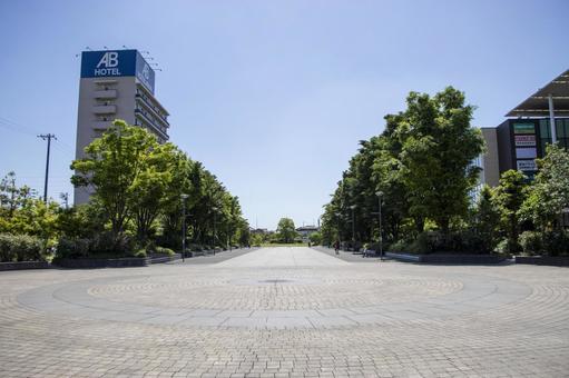 太田川駅 駅前 風景 太田川駅,駅前,風景の写真素材