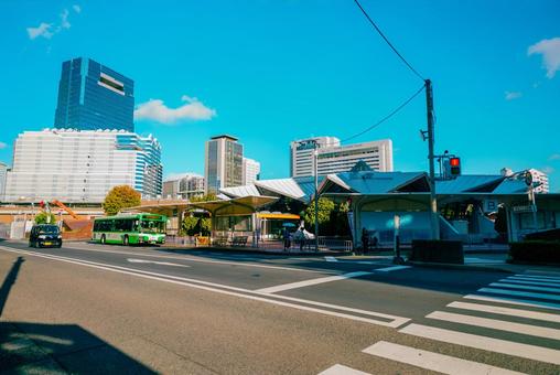 【兵庫】神戸駅の周辺 兵庫,神戸,hyogoの写真素材