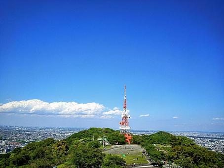 青空 快晴 景色 風景 展望台 青空 快晴 景色 風景 展望台 風景,景色,青空の写真素材