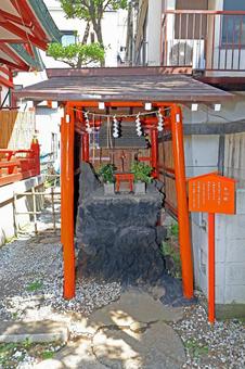吉原神社(台東) 吉原神社(台東) 吉原神社,倉稲魂命,市杵嶋姫命の写真素材