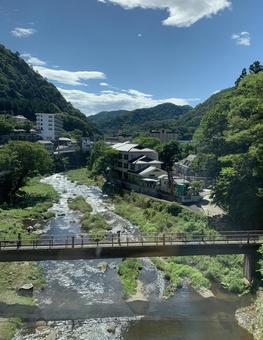 川 川 川,自然,山の中の写真素材