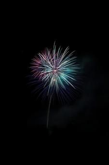 花火 花火,夏,夏祭りの写真素材