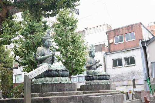 Photo, great buddha, asakusa, traditional, 