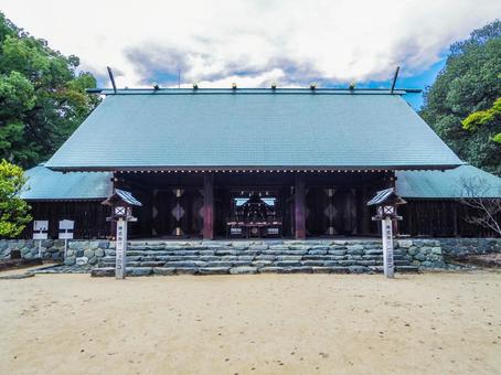 【愛媛県】松山市・東雲神社 東雲神社,寺社仏閣,神社の写真素材