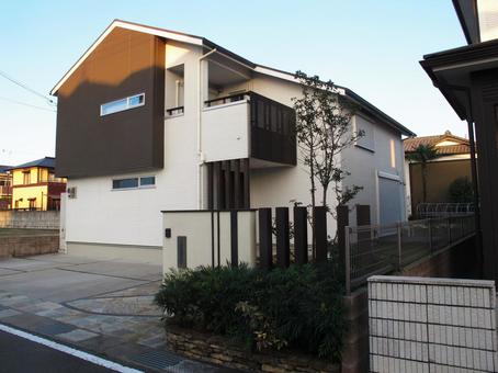 Newly built detached house Newly built detached house