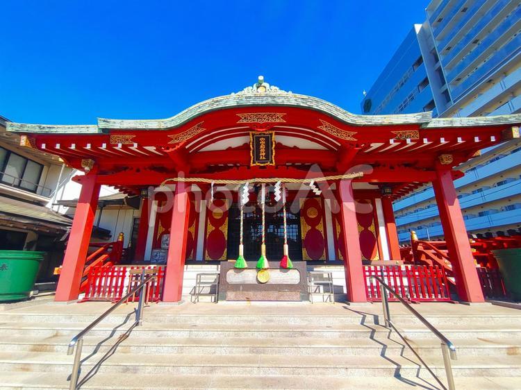 写真素材：東京都 穴守稲荷神社 拝殿 穴守稲荷神社,東京都,羽田の写真素材