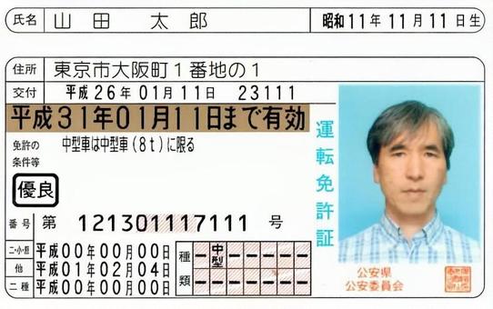 駕駛執照, JPG 駕駛執照, 자동차, 면허, 인증서, JPG
