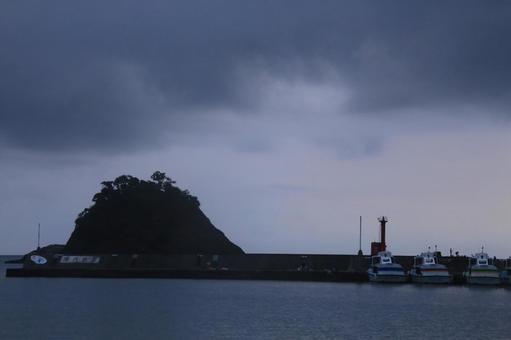 西伊豆町の夕景 西伊豆町の夕景の写真