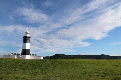 能取岬灯台2 能取岬灯台,能取岬,灯台の写真素材