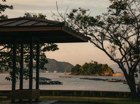 江田島 江田島,小島,海の写真素材